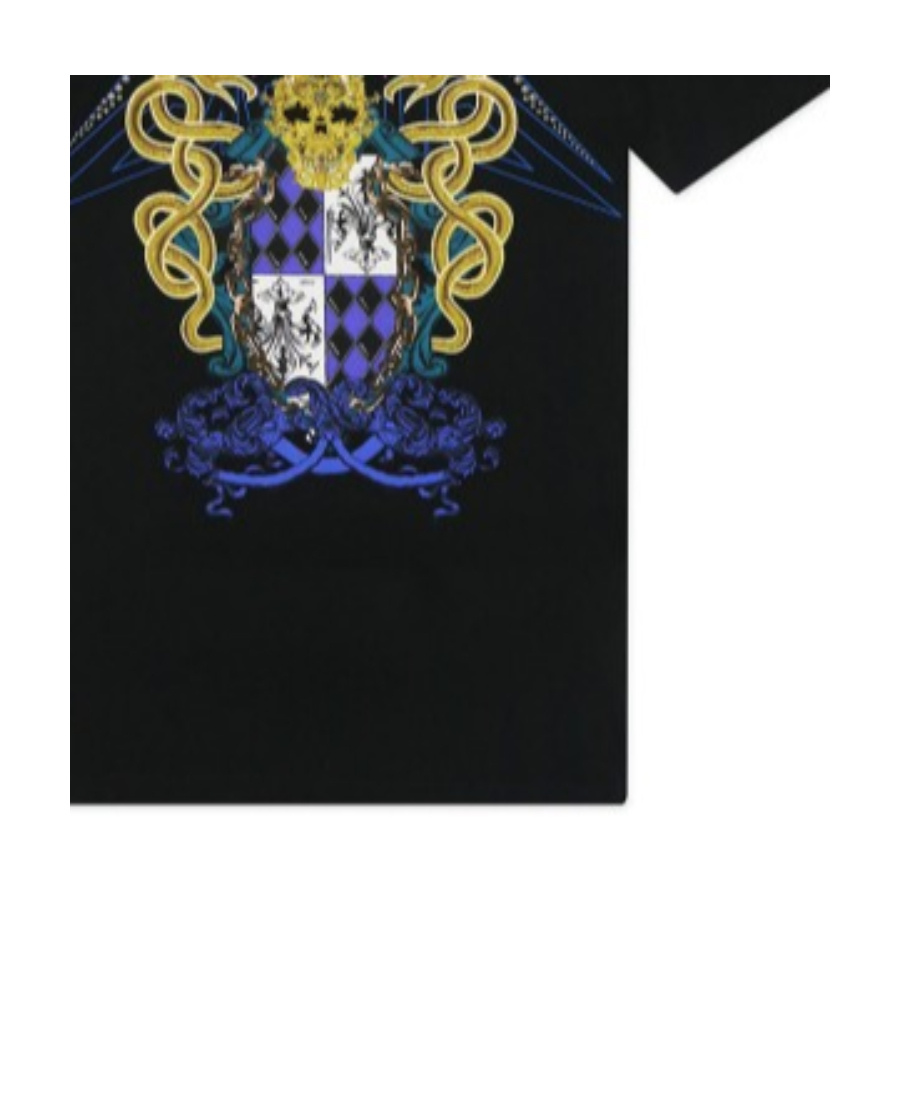 Just Cavalli Printed T-shirt In Black