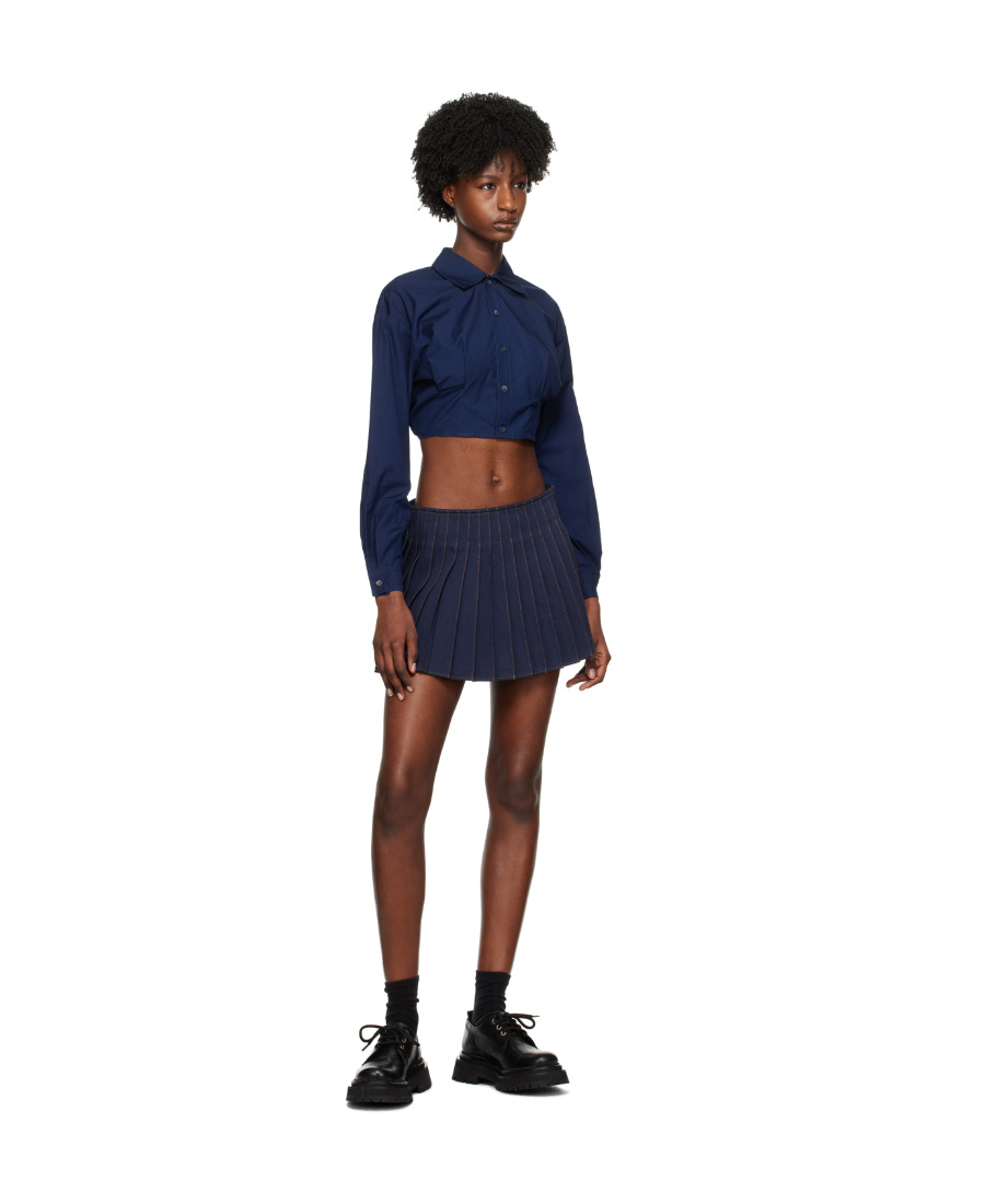 Ami Alexandre Mattiussi Long-sleeved Short-style Shirt In Black