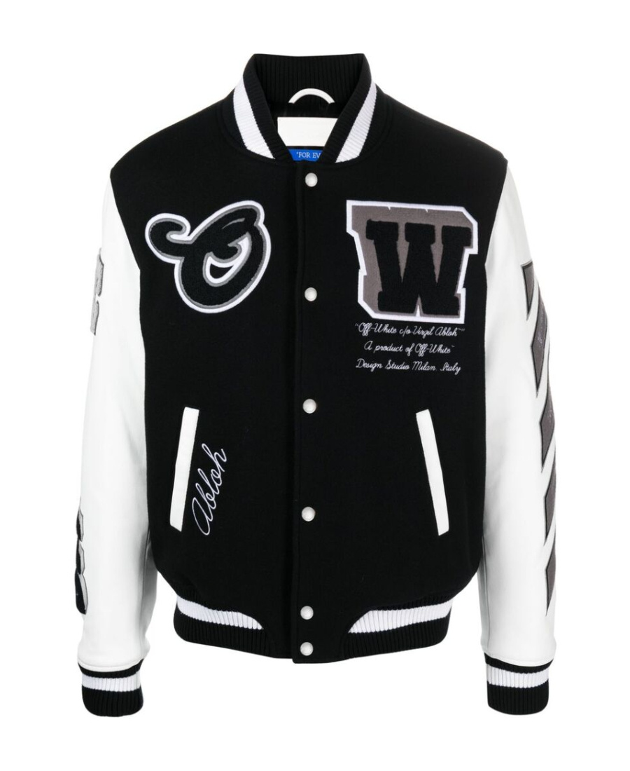 Off-white Off White Mens Black Jacket