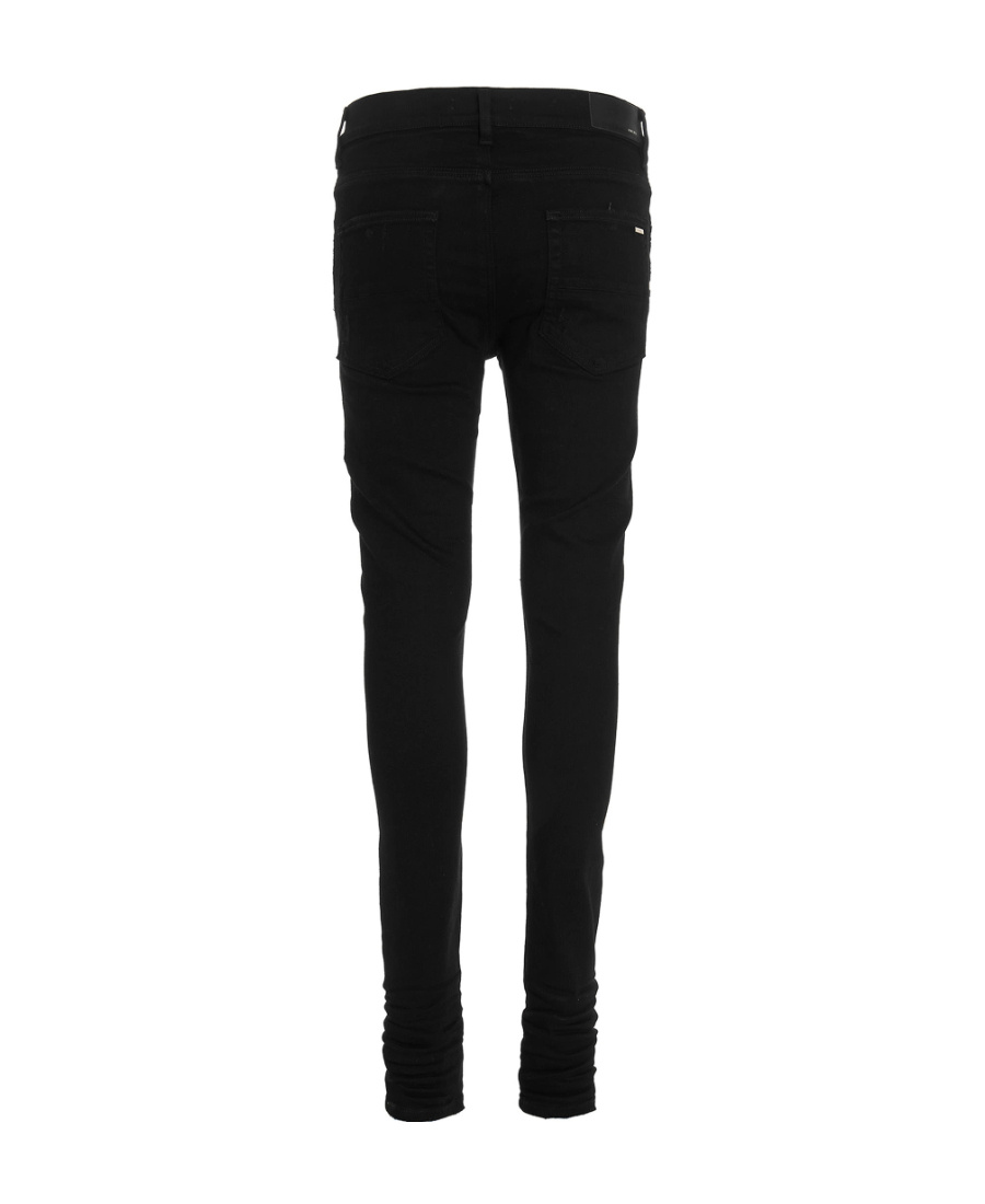 Amiri Logo-embroidered Carpenter Trousers In Grey