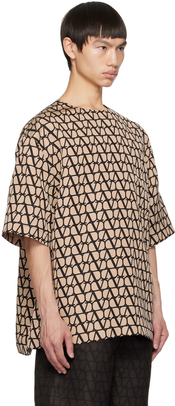 Valentino Toile Iconographe Crewneck T-shirt In Multi