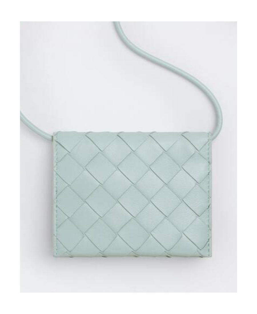 Bottega Veneta Intrecciato Clutch Bag In Green