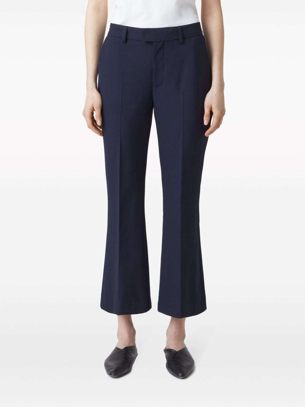 CLOSED WHARTON CROPPED FLARED TROUSERS 