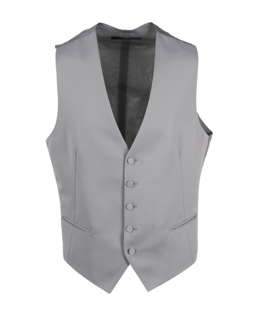 Tagliatore Button-up Suit Waistcoat In Gray