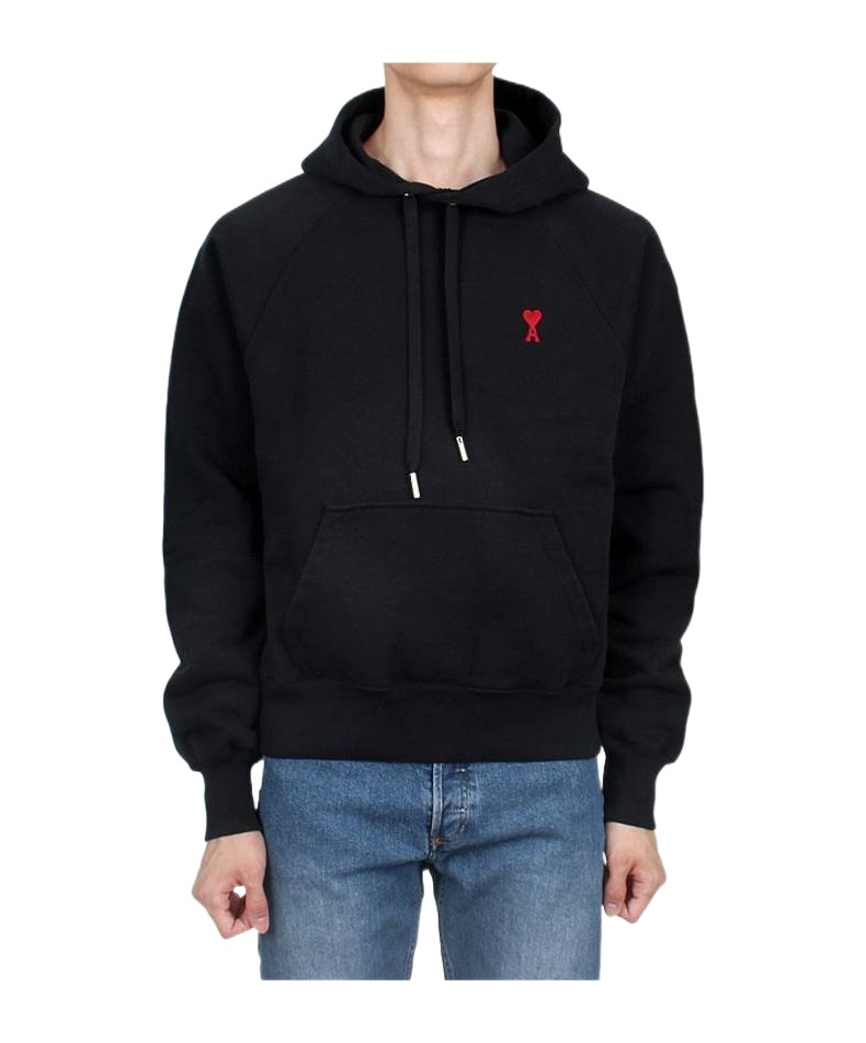 Ami Alexandre Mattiussi Felpa-s Nd Ami Male In Black