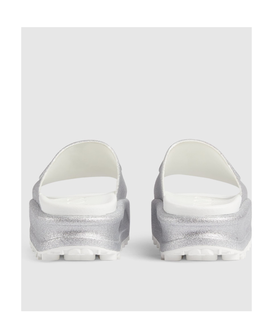 GUCCI INTERLOCKING G PLATFORM SLIDES