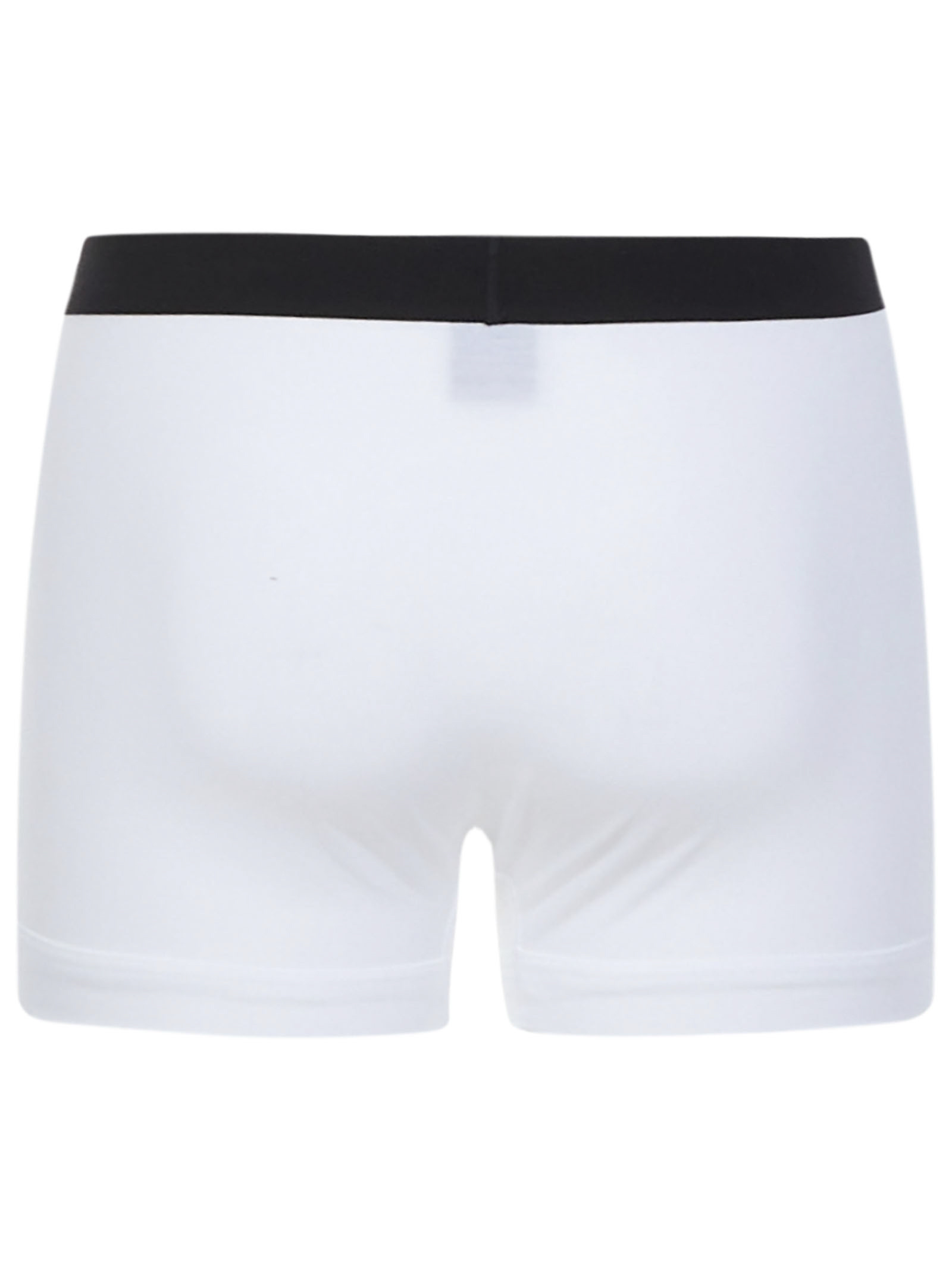 Tom Ford Mens Grey Logo-waistband Stretch-cotton Boxers Pack Of Two In White