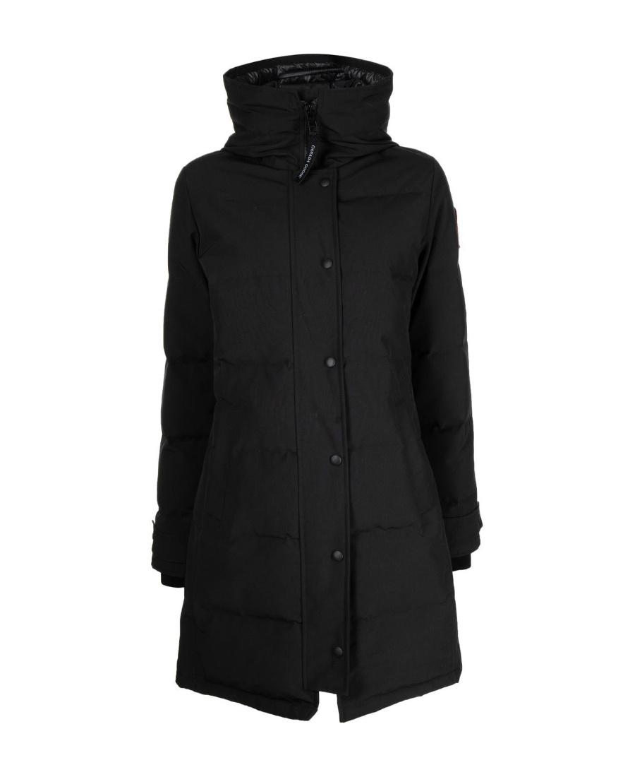 Canada Goose Shelburne Hooded Arctic-tech Parka In Black