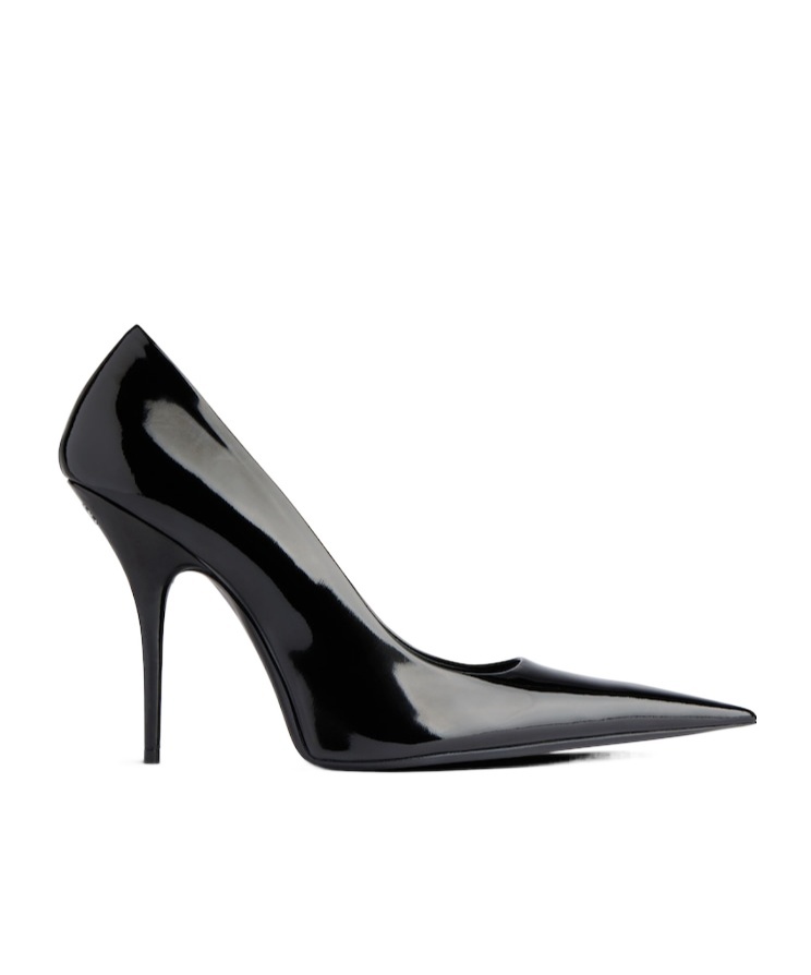 Balenciaga Pointed High Heels In Black