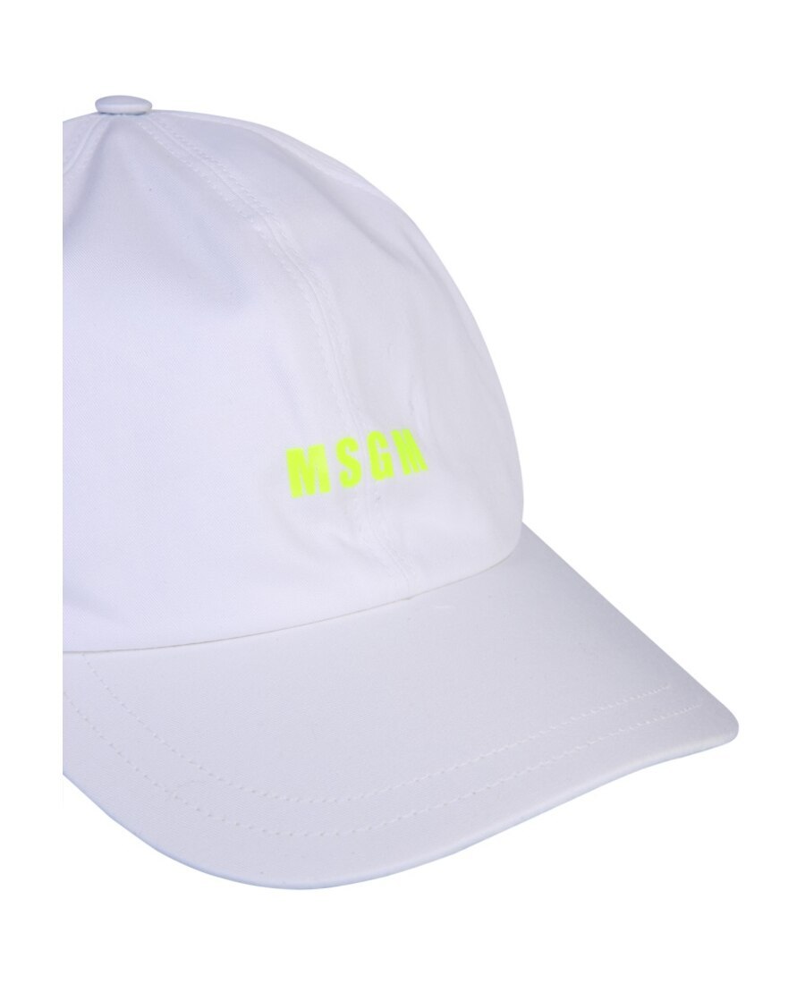 Msgm Men's Hat In White