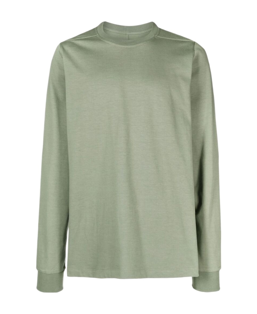 Rick Owens Crew Neck Pullover Sweatshirt In Gray