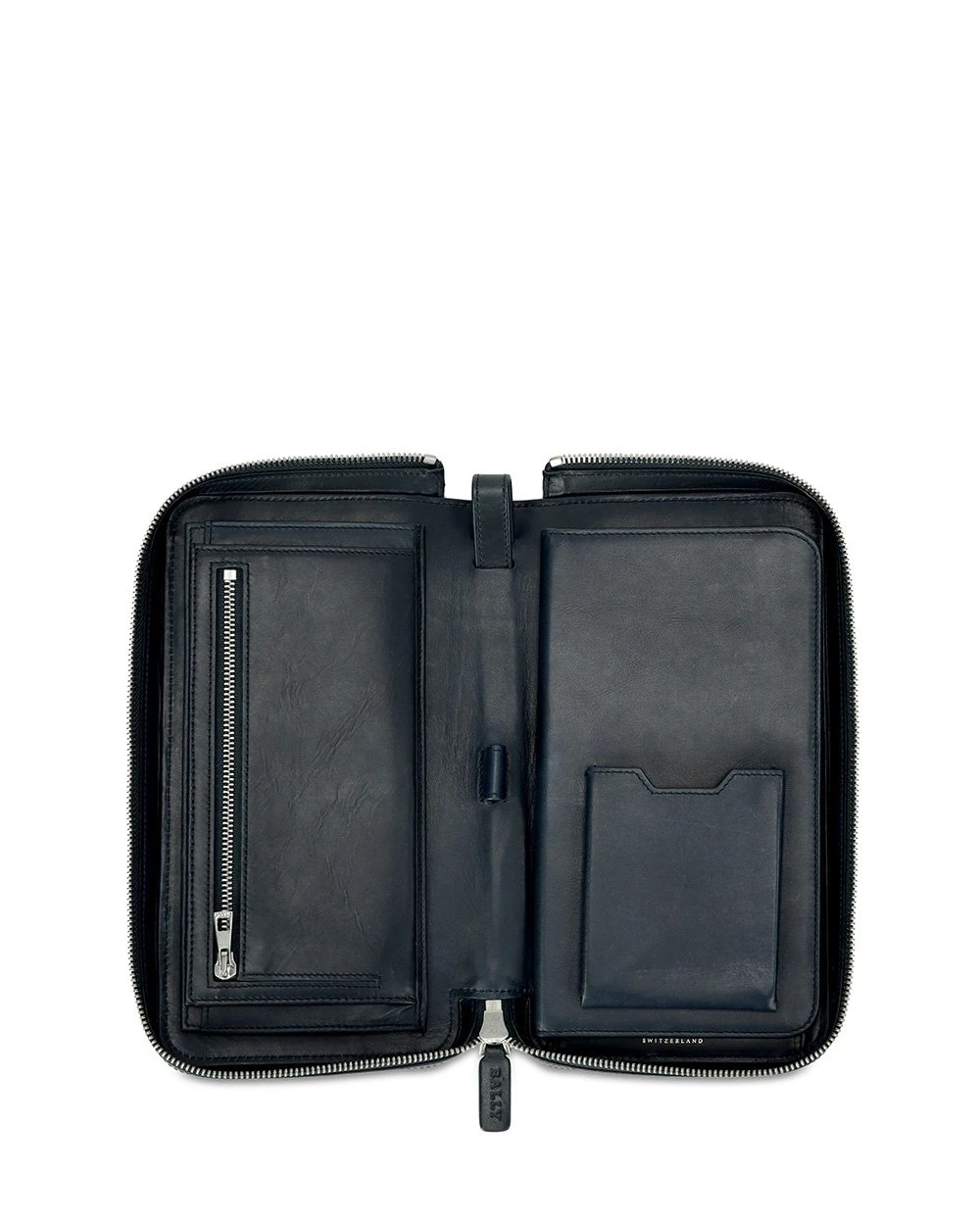 Bally Zipper Wallet In Black