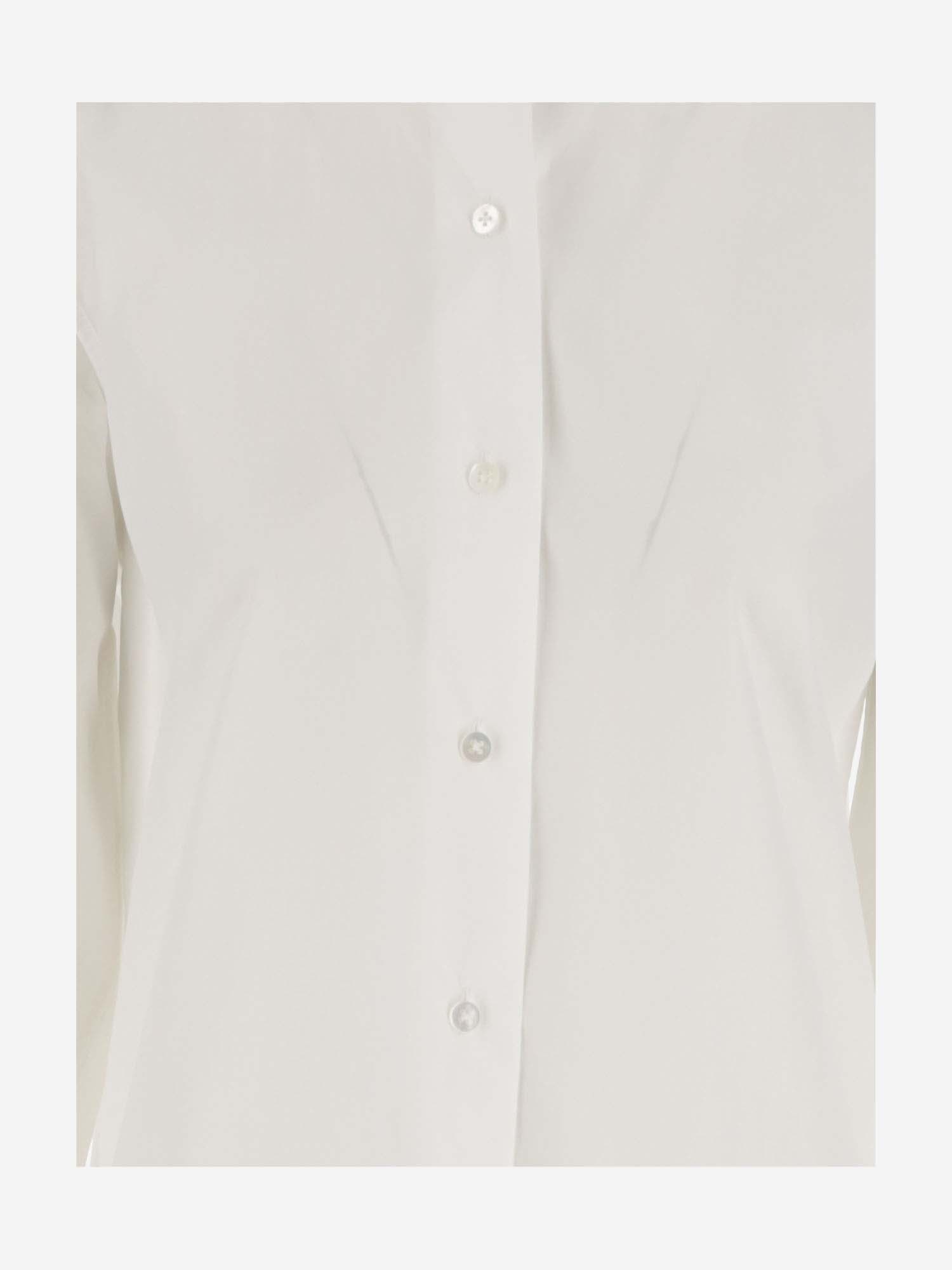 The Row Long-sleeved Shirt In White