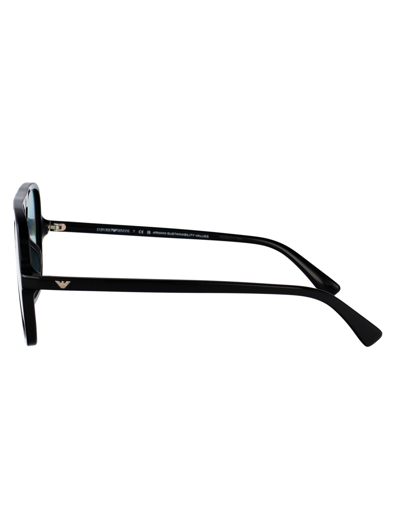 Emporio Armani Full Frame Sunglasses In Black