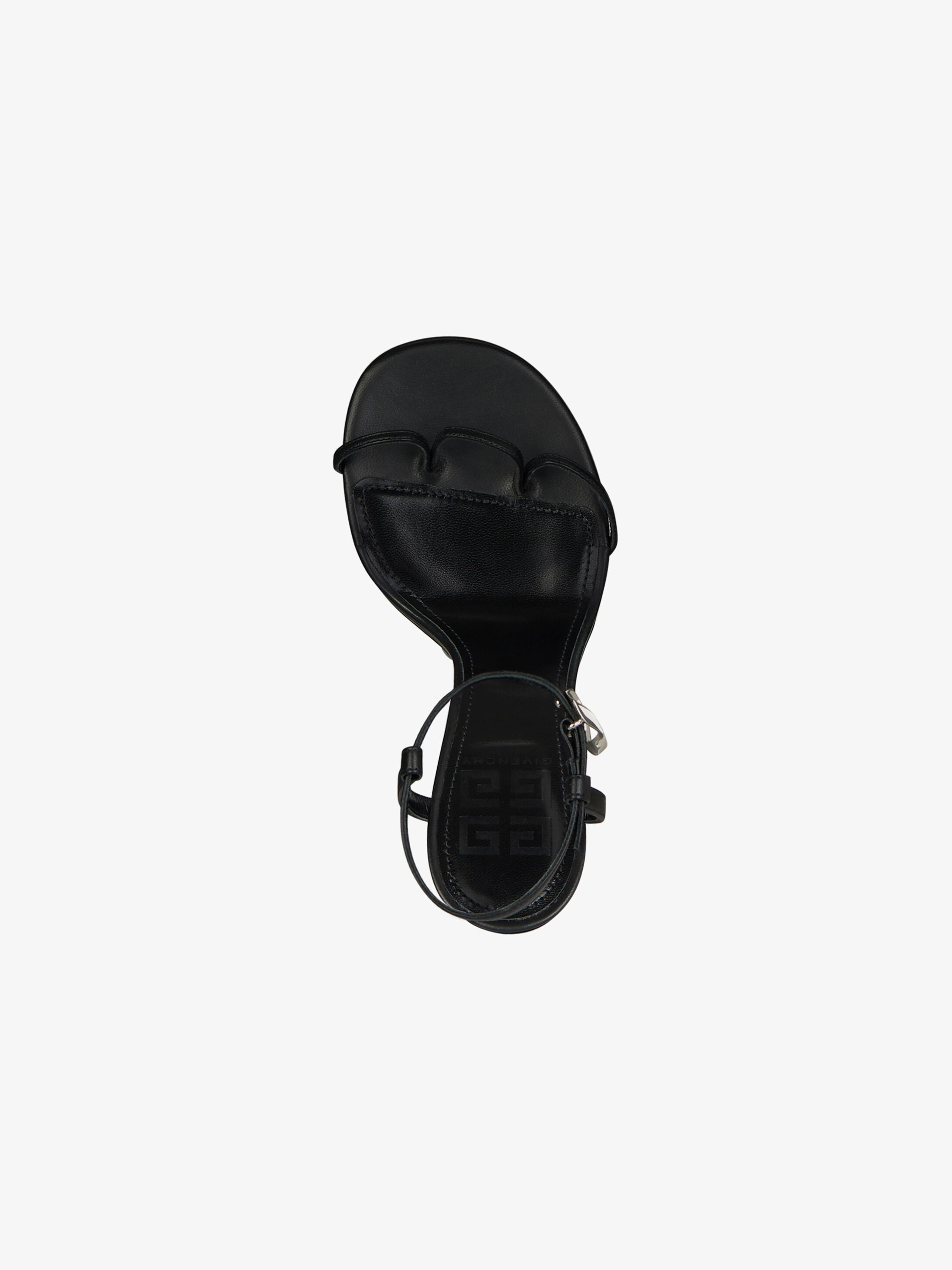 Givenchy Buckle-fastening Leather Sandals In Black