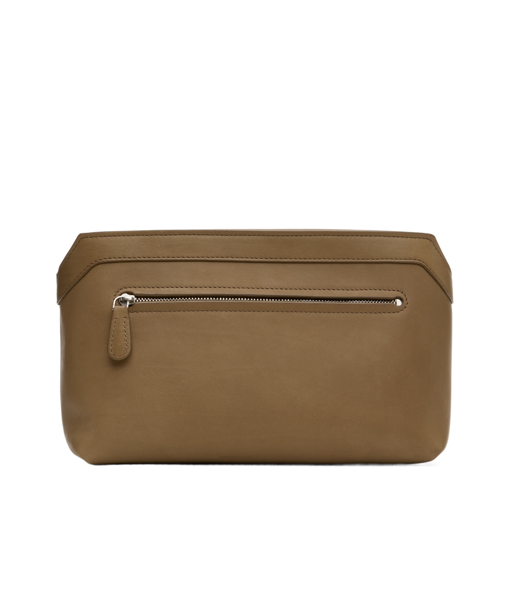 The Row Terrasse Clutch In Brown