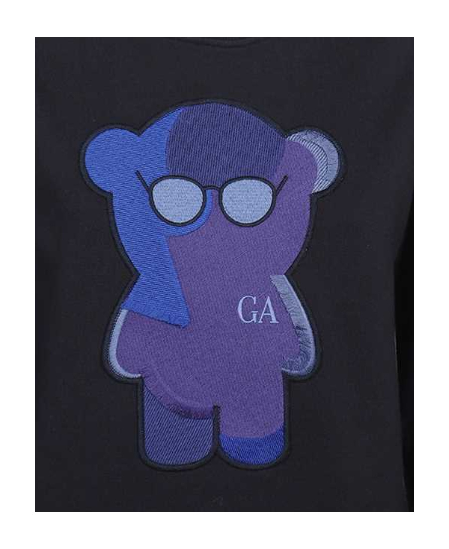 EMPORIO ARMANI MANGA BEAR LONG-SLEEVED SWEATSHIRT