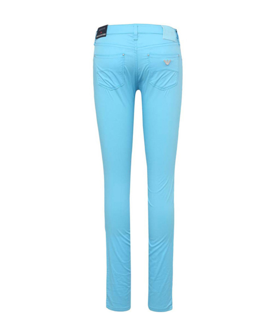 Armani Jeans Slim Casual Pants In Blue