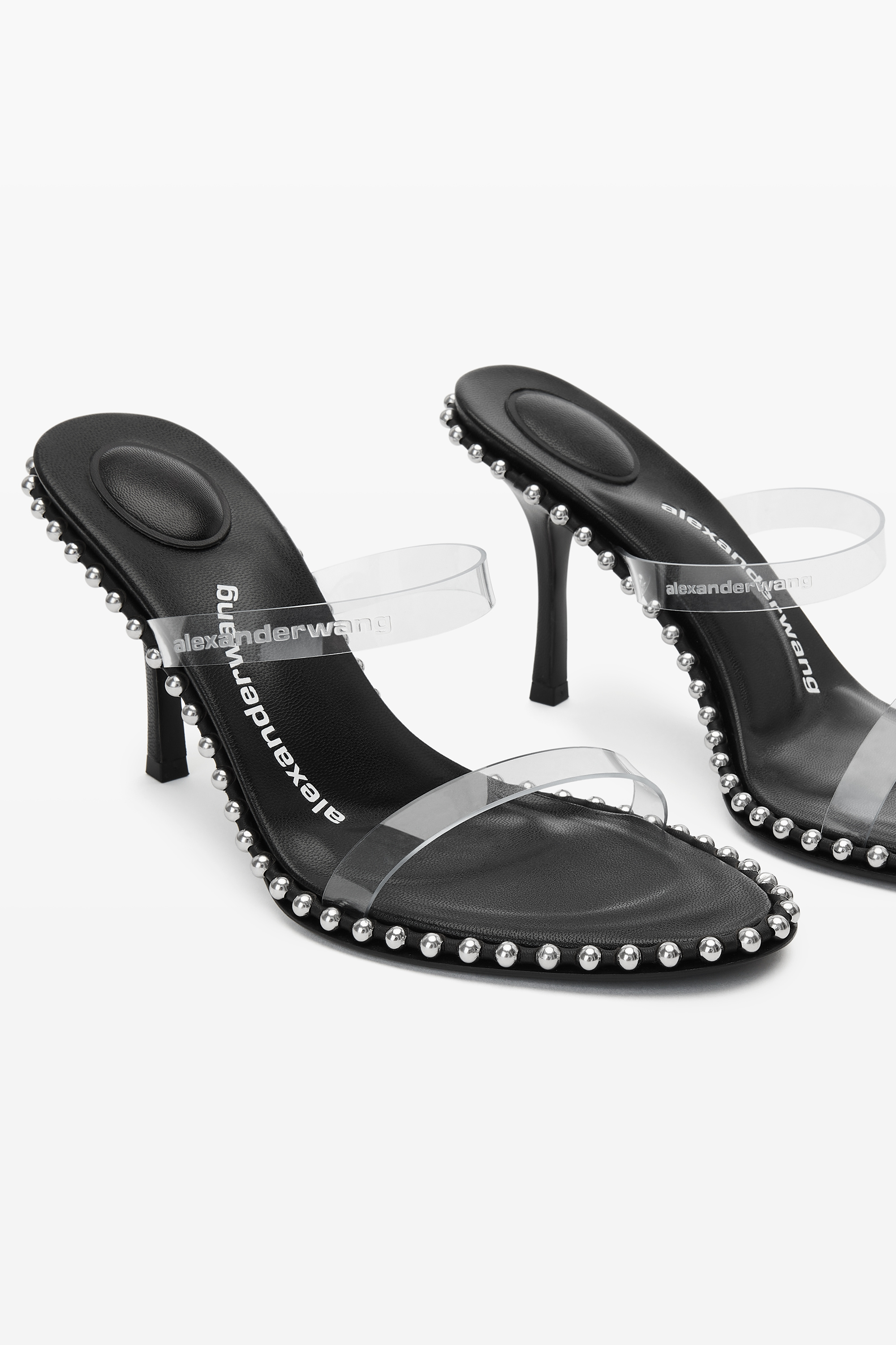 Alexander Wang Nova 85 Sandals In White