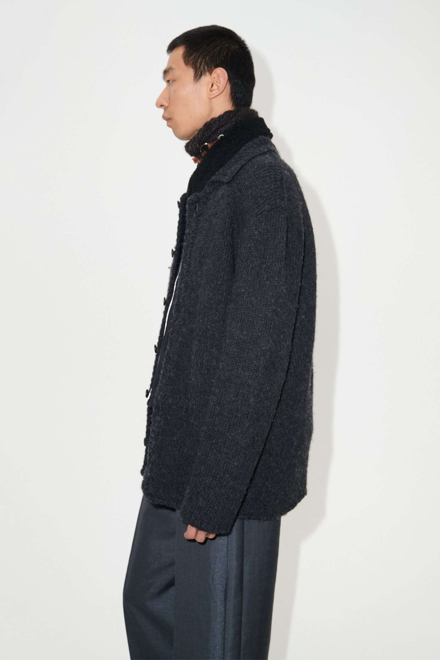 Our Legacy Big Cardigan In Black