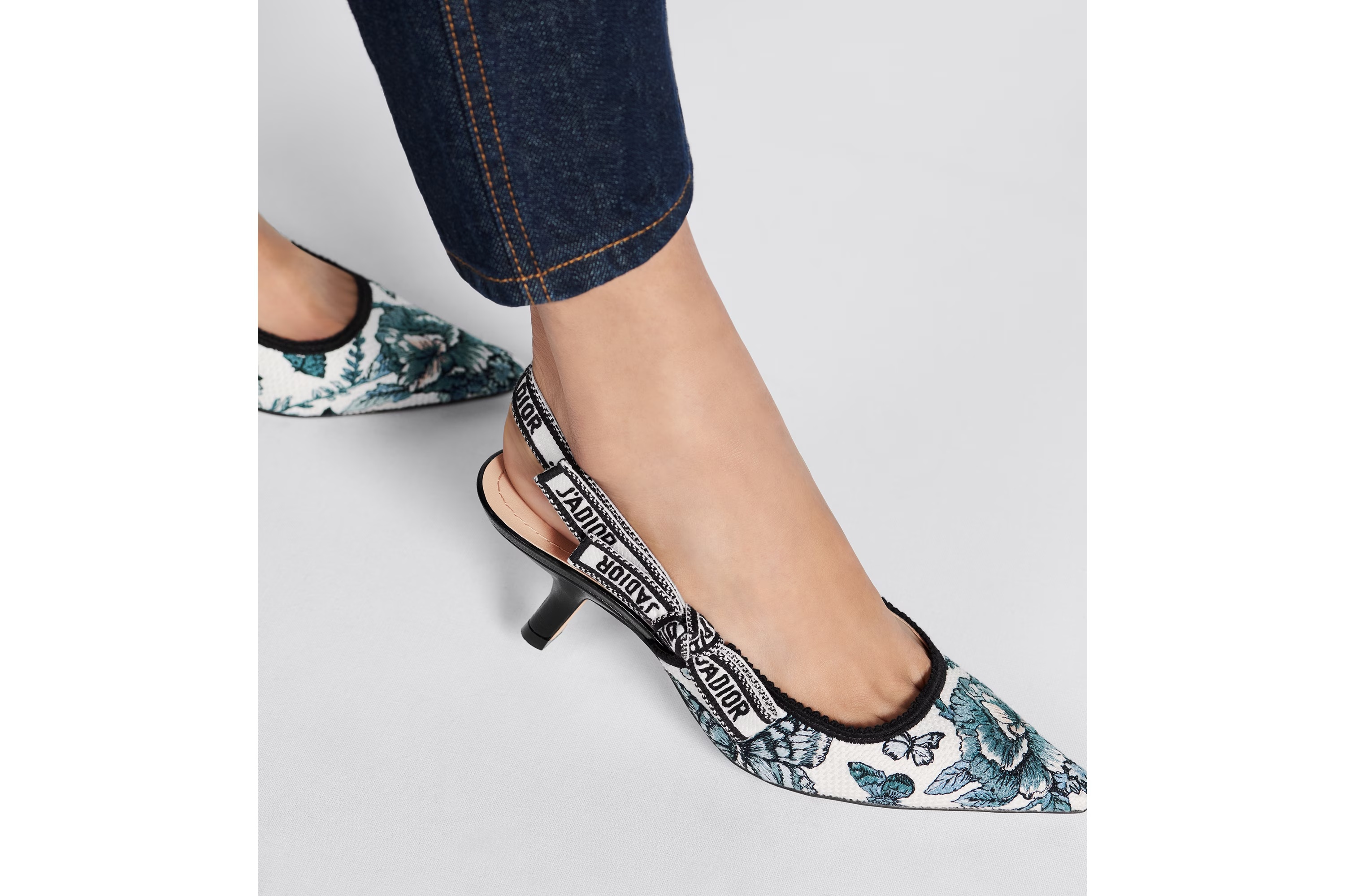 Shop Dior J'a Slingback Pump In Black