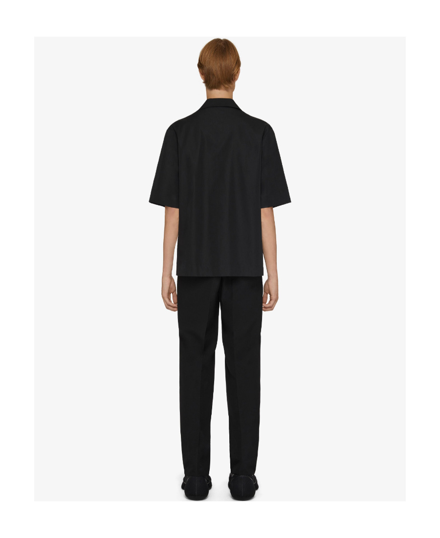 Givenchy Tailored Wool-mohair Blend Trousers In Black