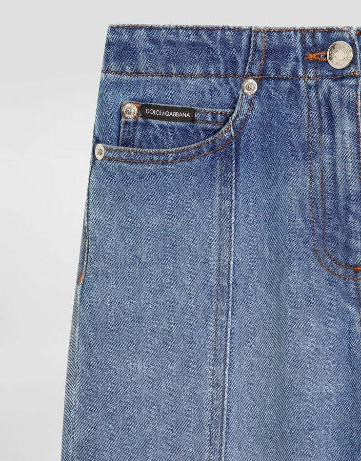 Dolce & Gabbana Cotton Jeans In Blue