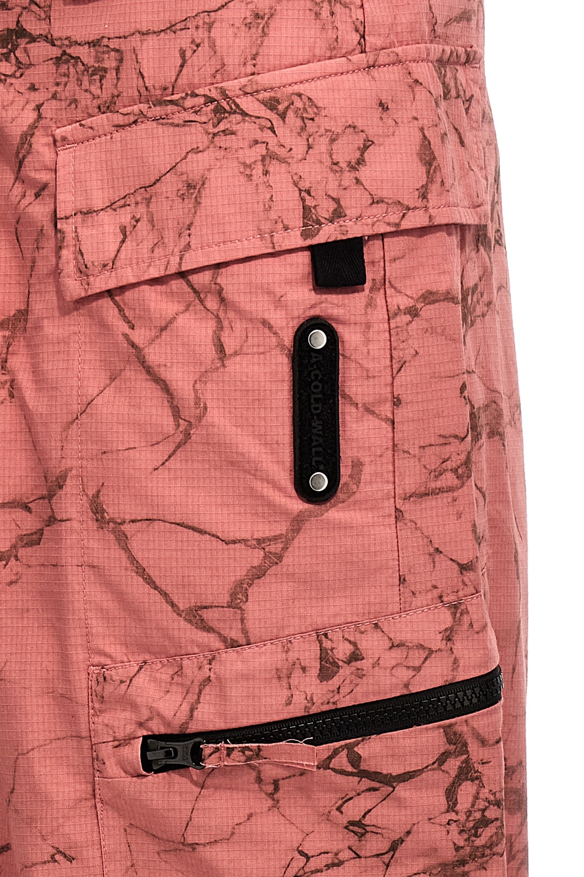 A-cold-wall* A Cold Wall* 'crimson Overdye Static Zip' Pants In Brown