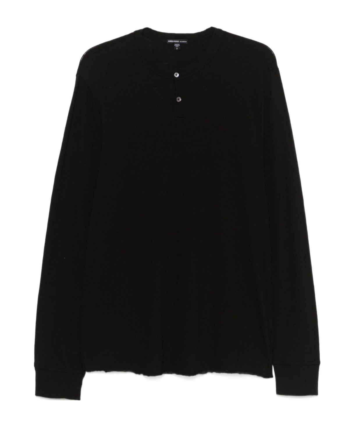 Shop James Perse Jersey Henley T-shirt