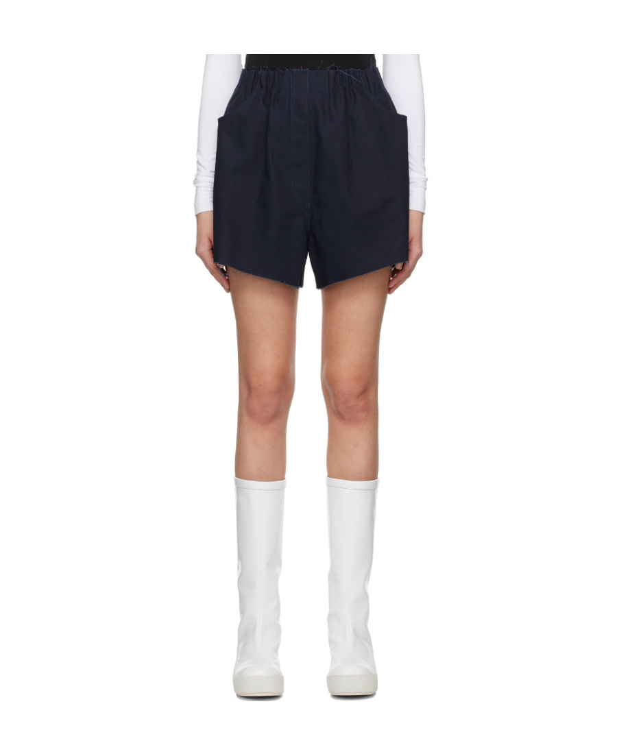 RAF SIMONS ELASTIC WAISTBAND SHORTS 