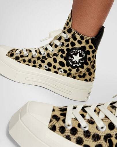 Converse Lace-up High-top Sneakers In Black/egret/black