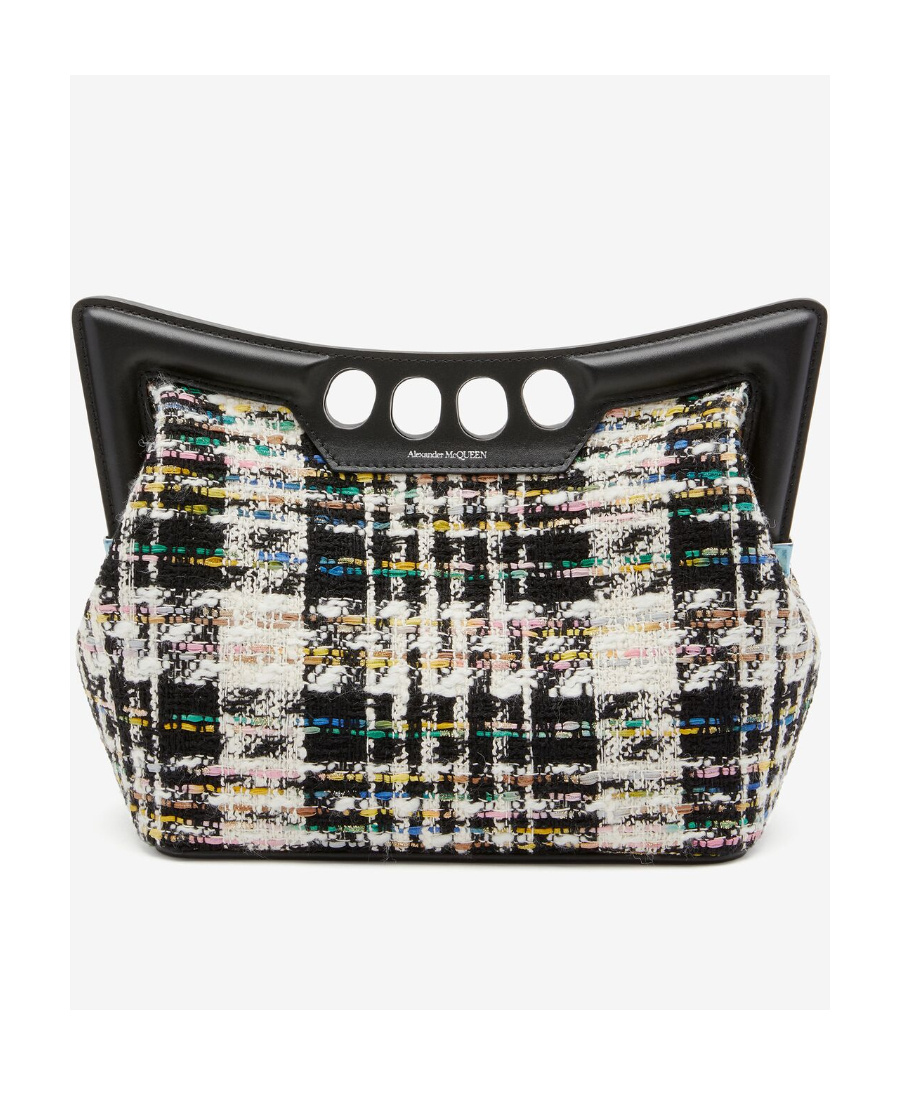Alexander Mcqueen Kleine Schultertasche In Black