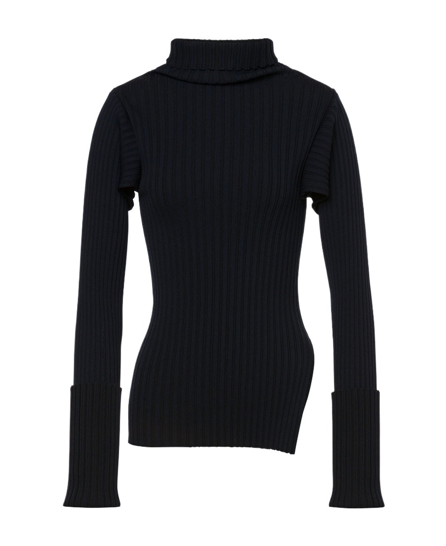 Philosophy Di Lorenzo Serafini Slit Sweater In Black