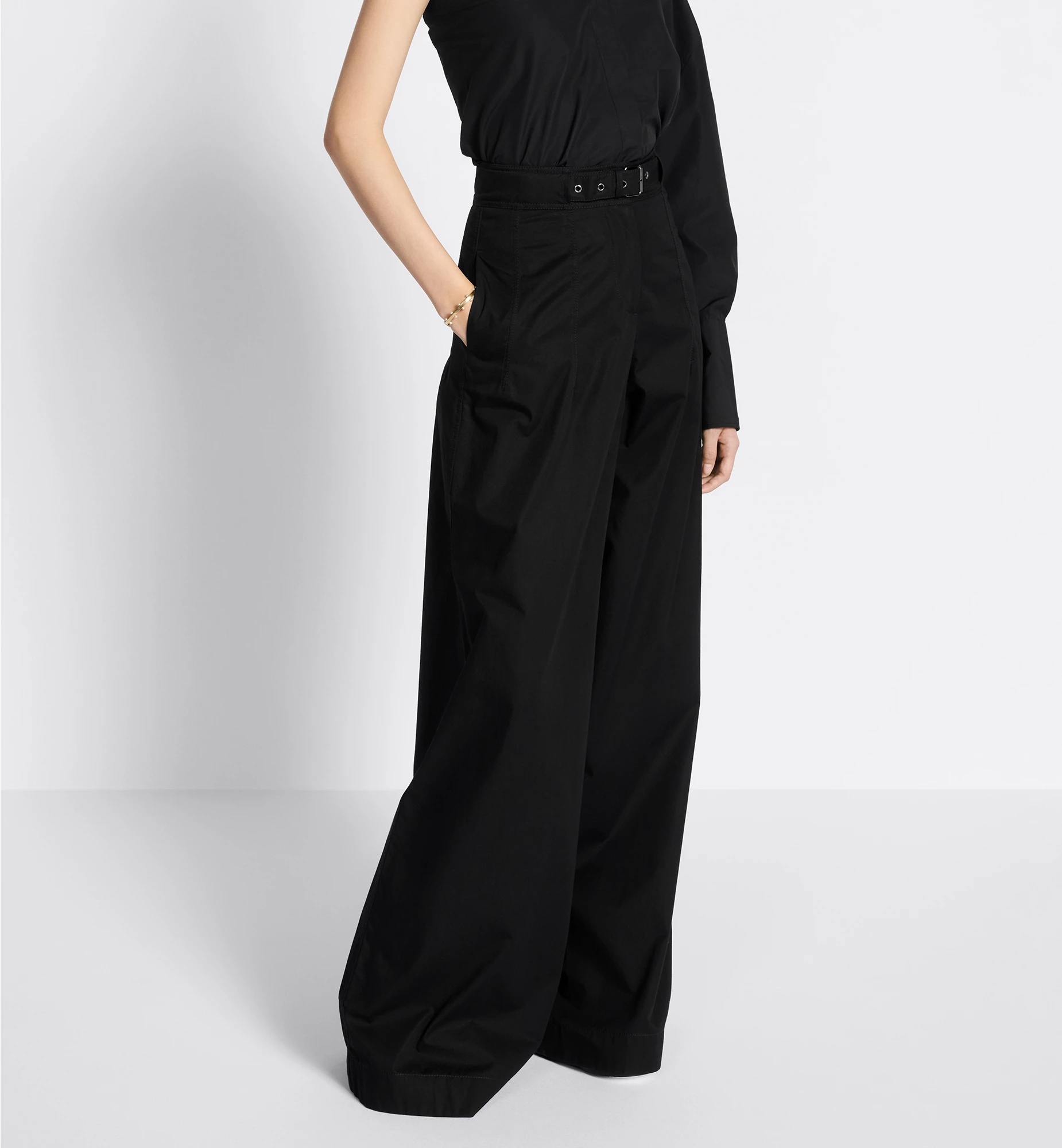Dior Horn Casual Pants In Black