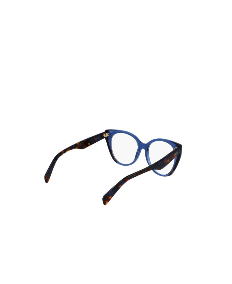 Liu •jo Logo Flat Mirror In Blue