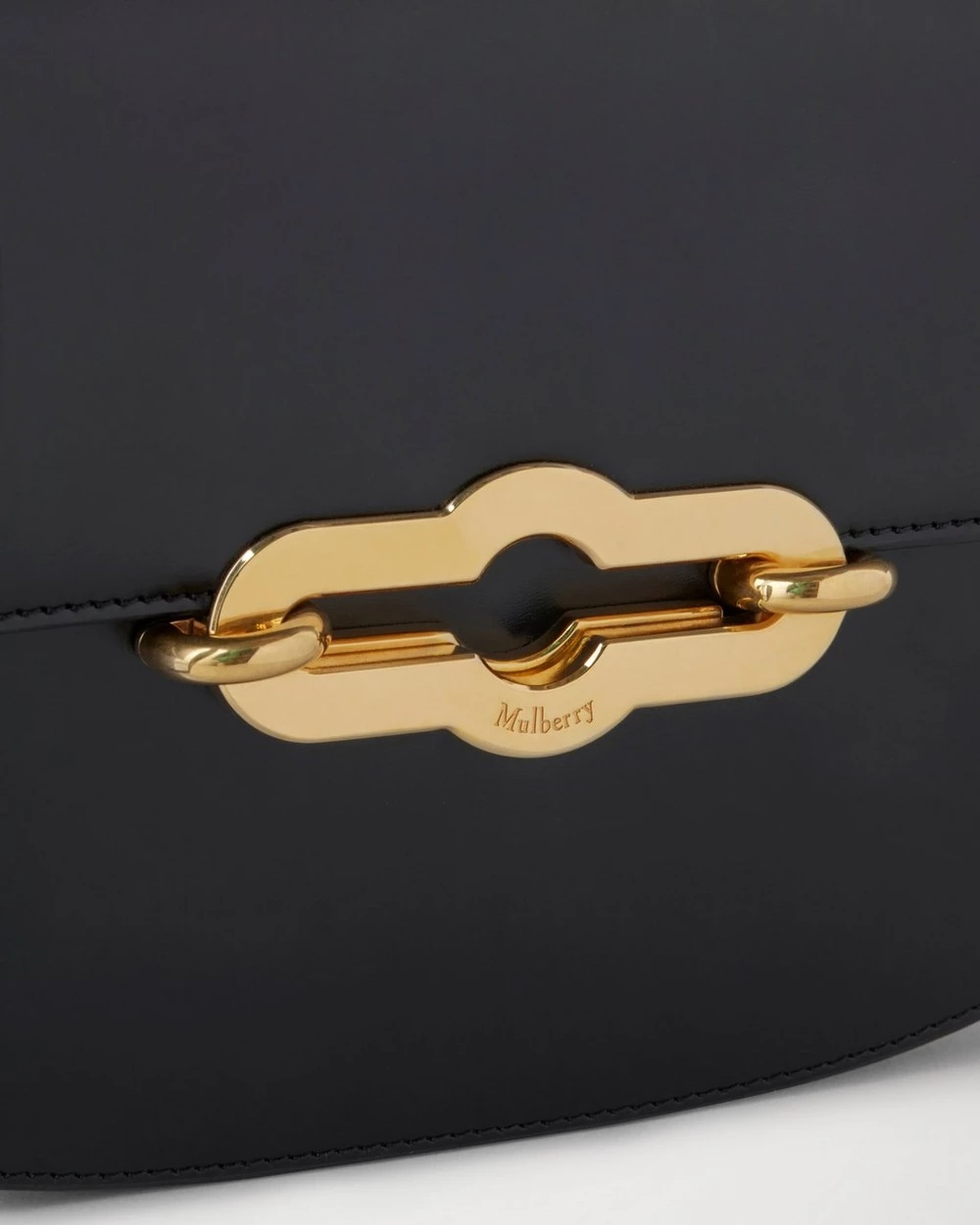 Mulberry Pimlico Leather Satchel Bag In Black