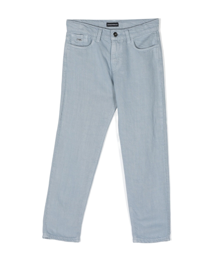 EMPORIO ARMANI EMPORIO ARMANI KIDS STRAIGHT LEG DENIM JEANS