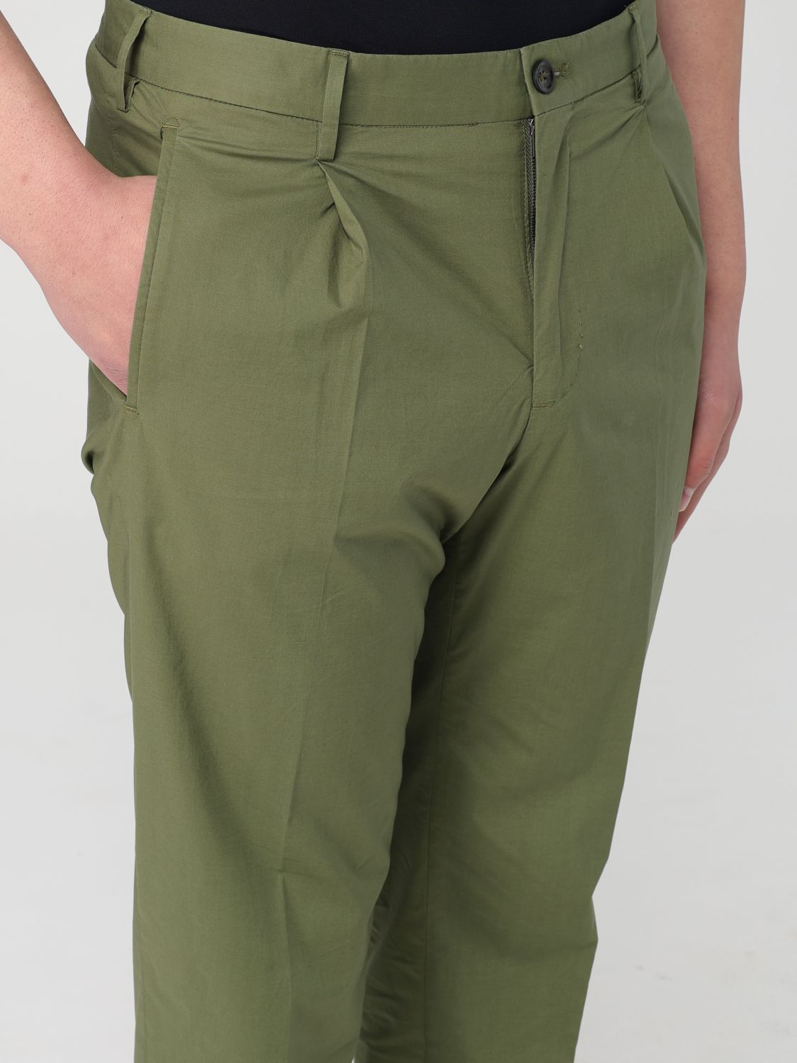 Incotex Pants  Men Color Green In Green