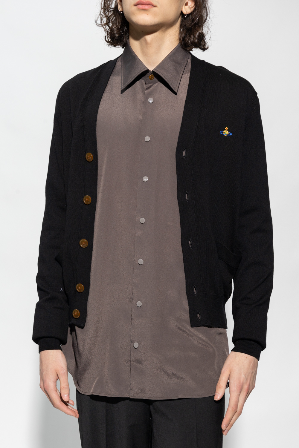 Vivienne Westwood Cardigan "alex" In Black