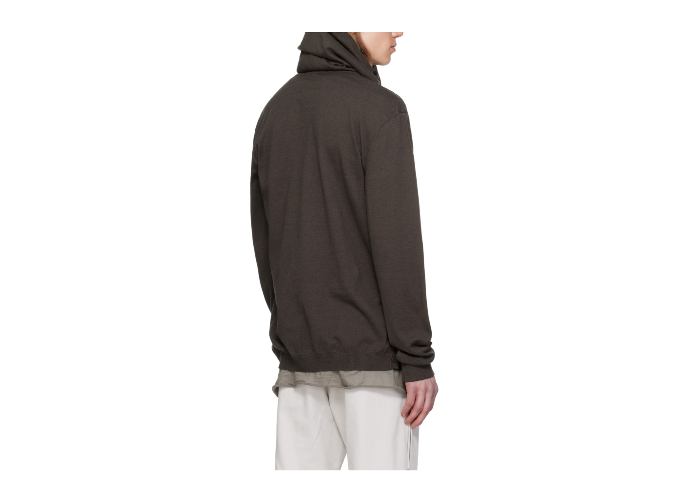 Post Archive Faction (paf) Knitted Hoodie
