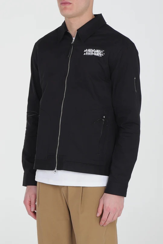 A-cold-wall* Logo Casual Jacket In Black