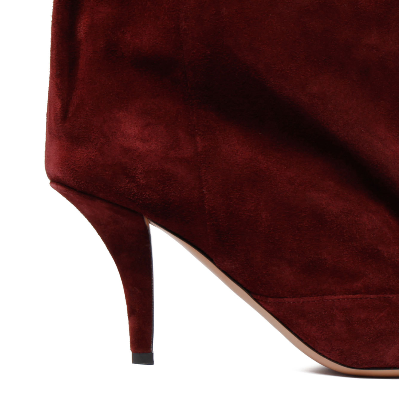 Paris Texas Ines 75 Suede Knee-high Boots In Brown