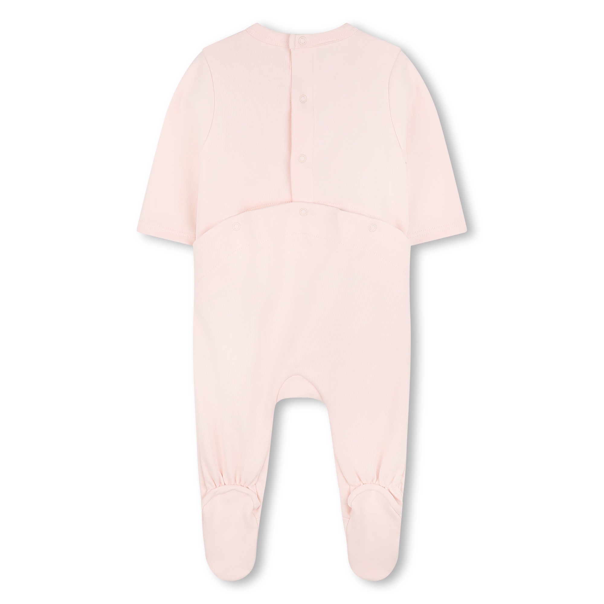 Chloé Crew Neck Jumpsuit And Hat Set In Pink