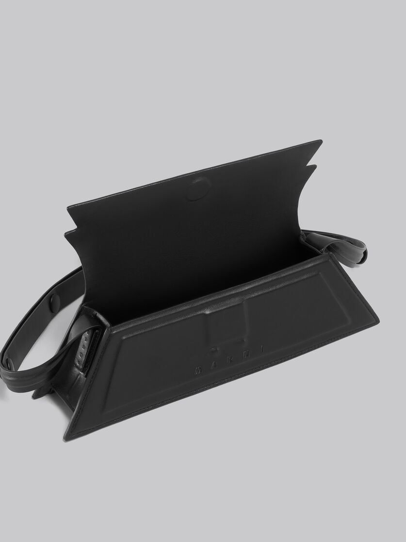 Marni Leather Shoulder Bag In Black