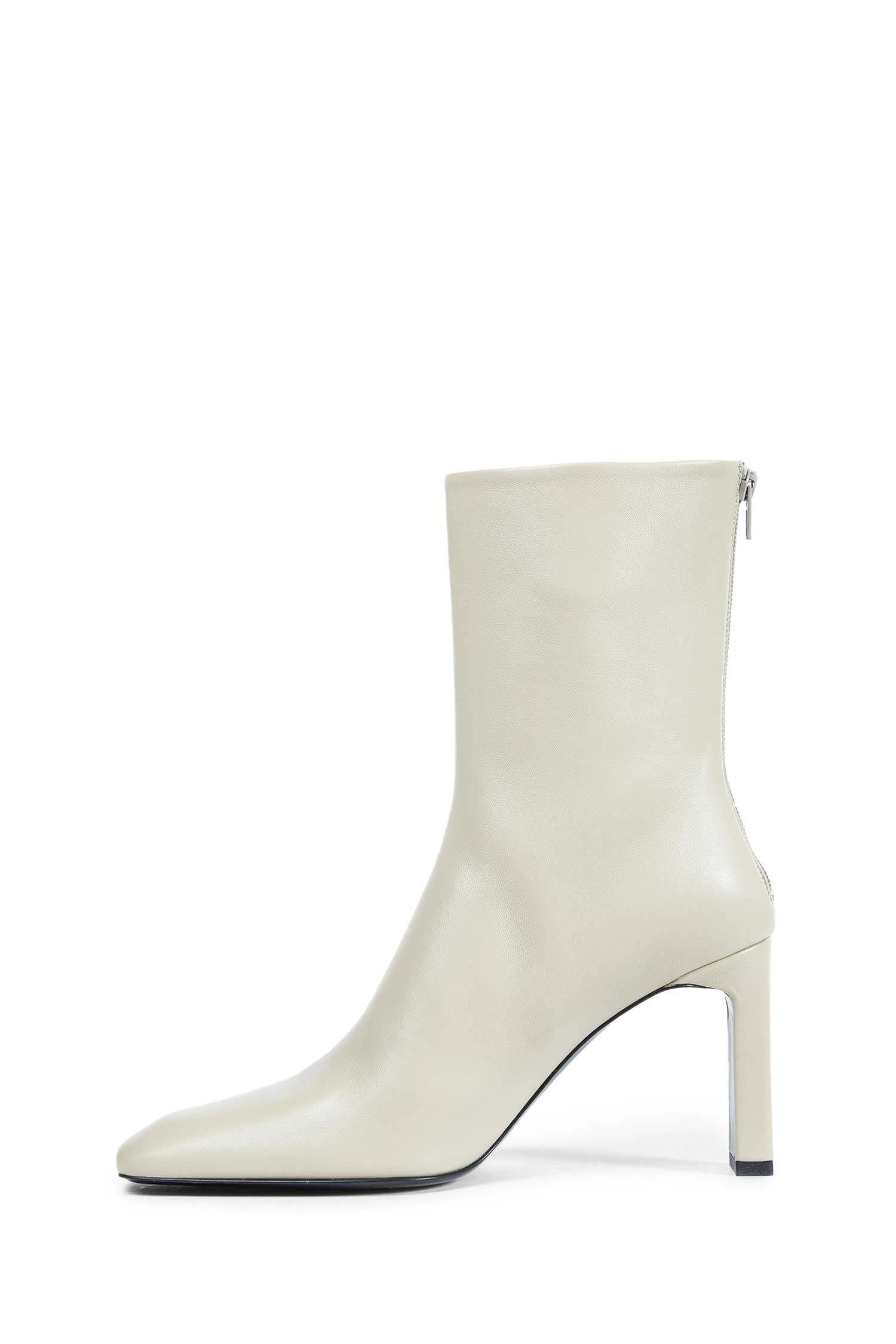 Totême Nappa Ankle Boots 85 In Brown