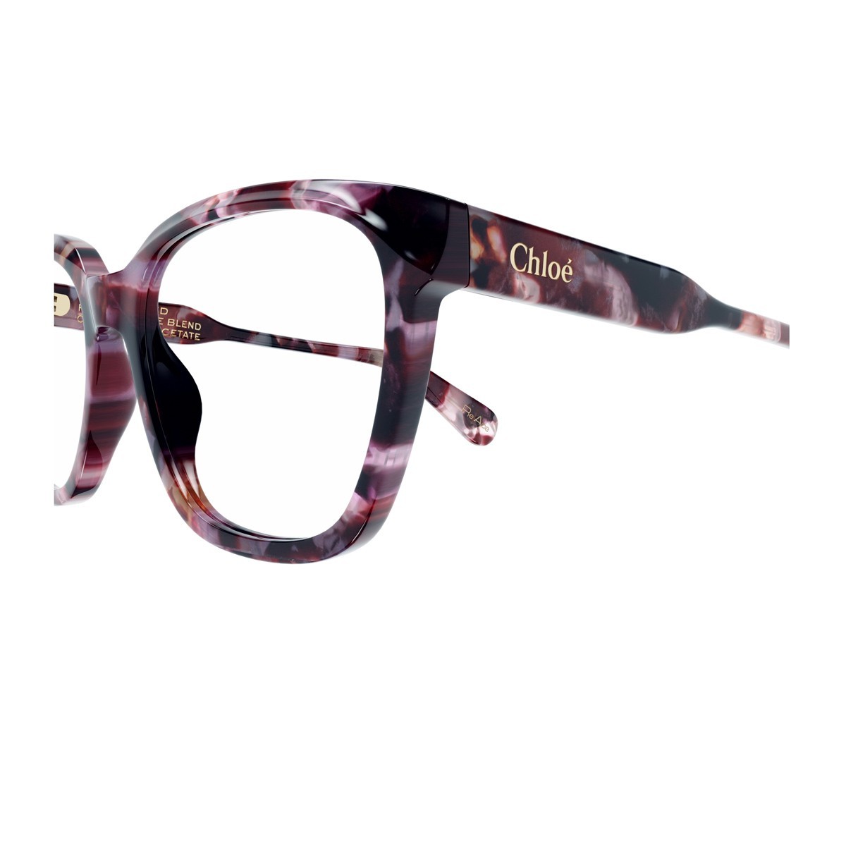Chloé Wayfarer-frame Glasses In Red