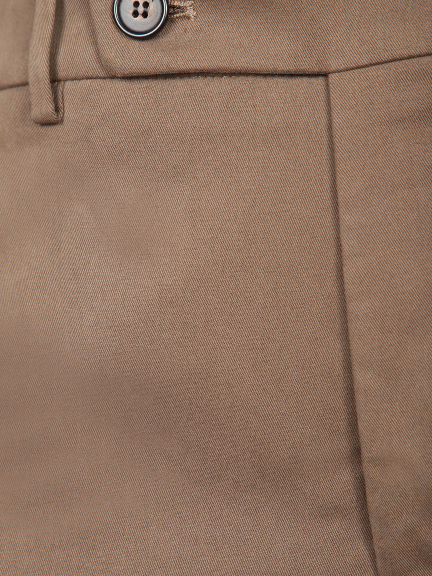 Incotex Tapered Wool Trousers In Beige In Brown