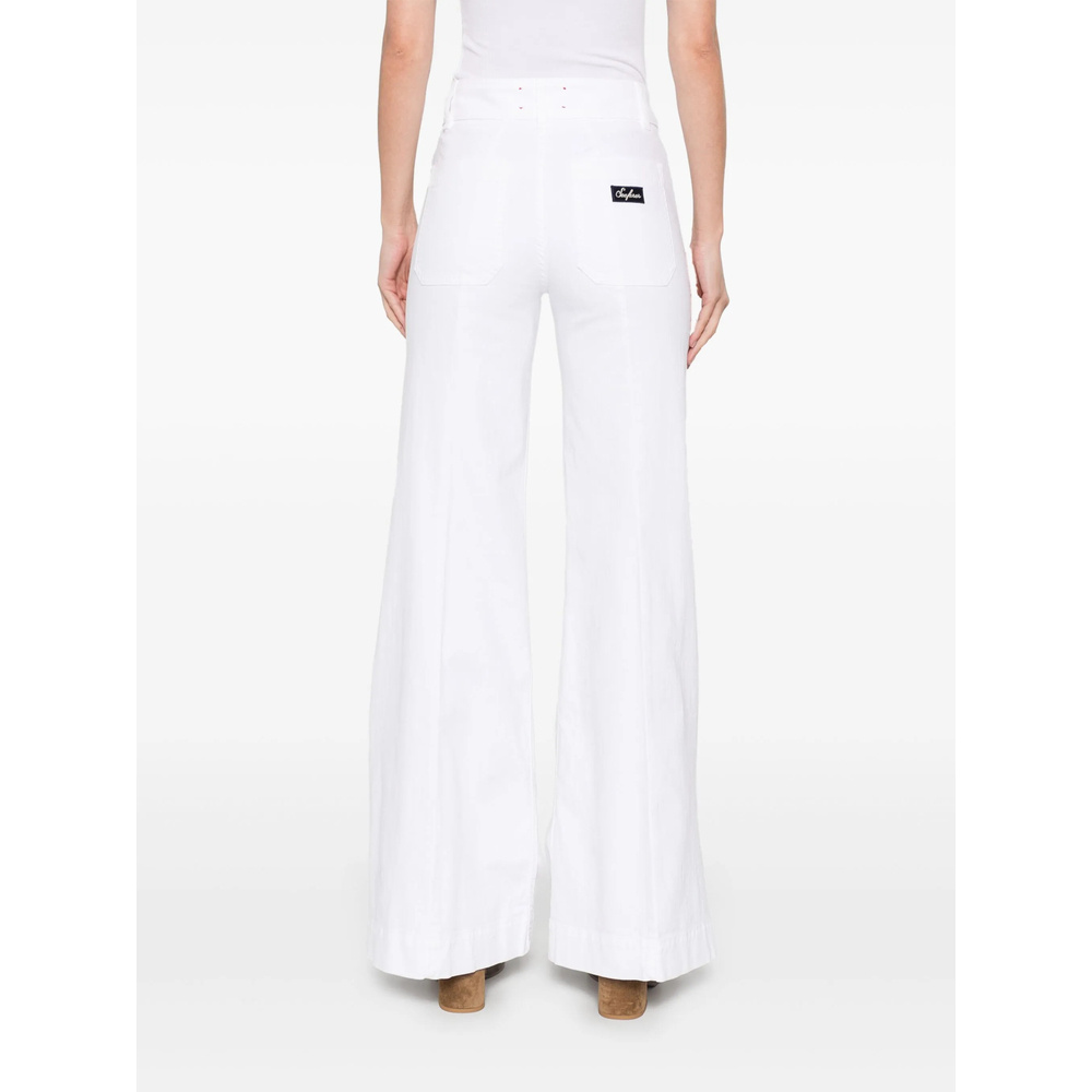 The Seafarer Belt-loop Jeans In White