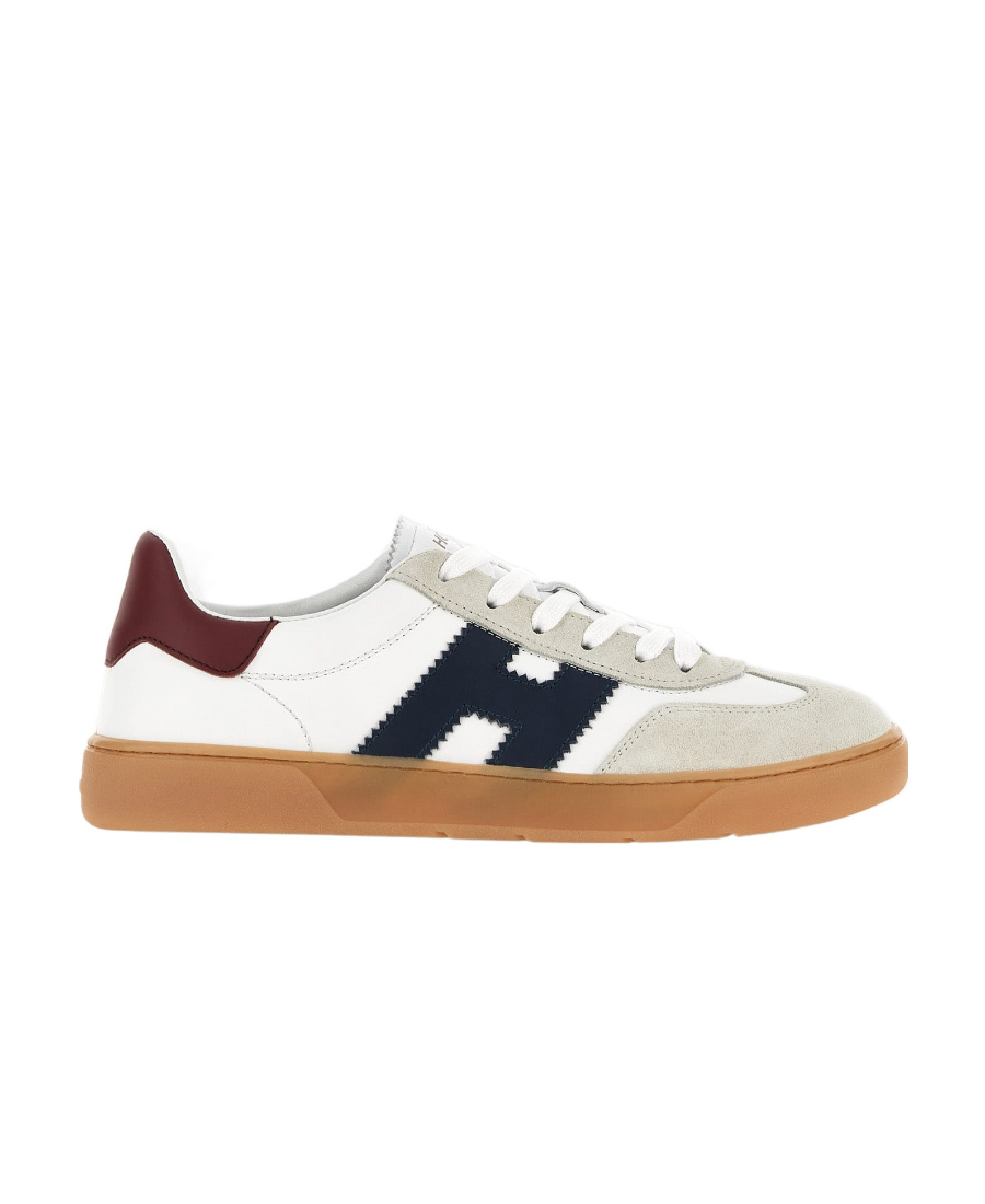 Hogan Cool Leather Low-top Sneakers In White