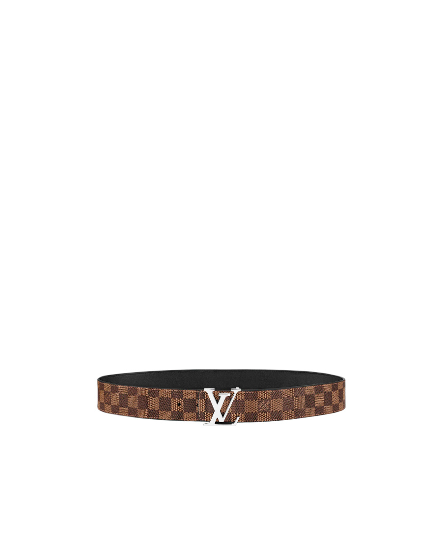 Pre-owned Louis Vuitton Double-sided Belt In Brown